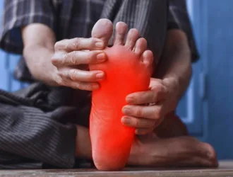 neuroaptia a bolesť chodidiel