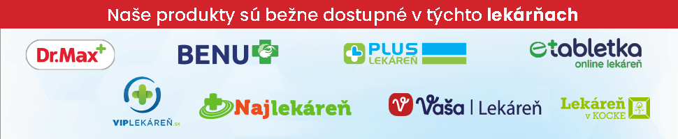 NAŠE PRODUKTY SÚ BEŽDNE DOSTUPNÉ V TÝCHTO LEKÁRACH